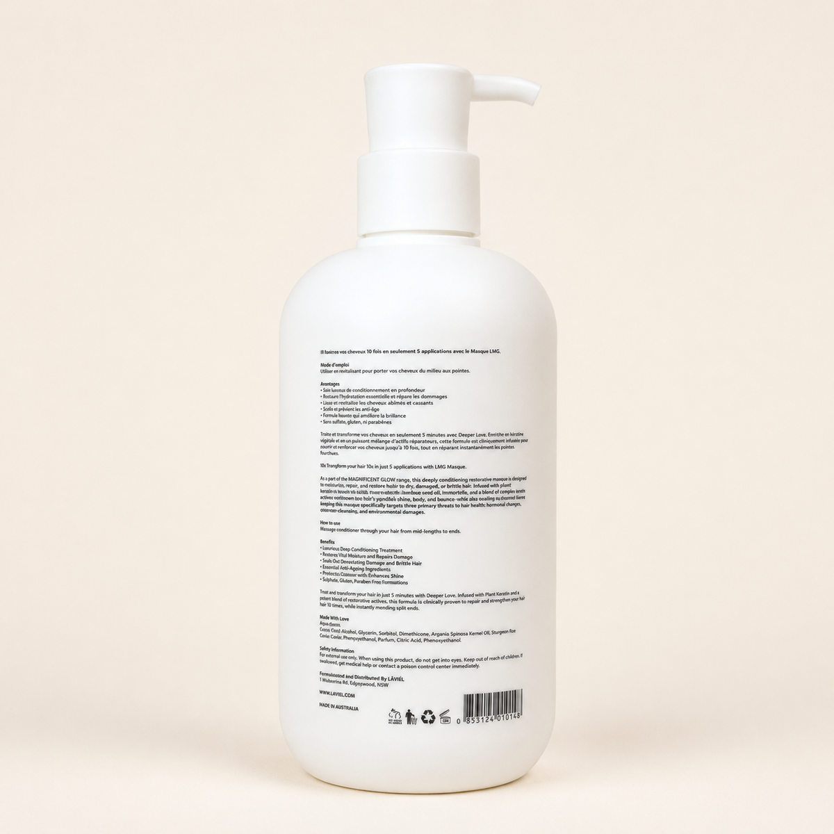 LÀVIÉL MAGNIFICENT GLOW MASQUELÀVIÉL MAGNIFICENT GLOW MASQUE (500ml)