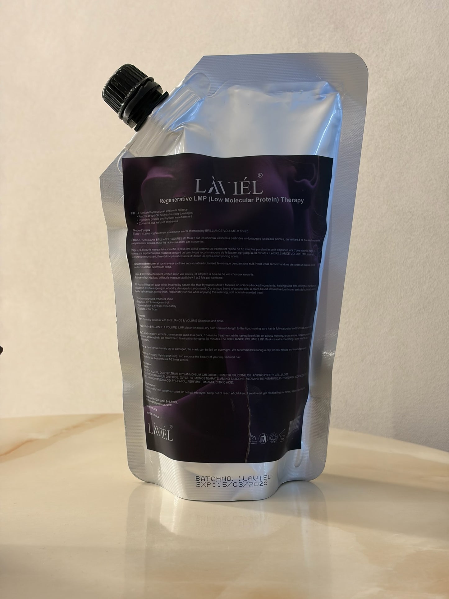 LÀVIÉL REGENERATIVE LOW MOLECULAR PROTEIN MASK (500ml)
